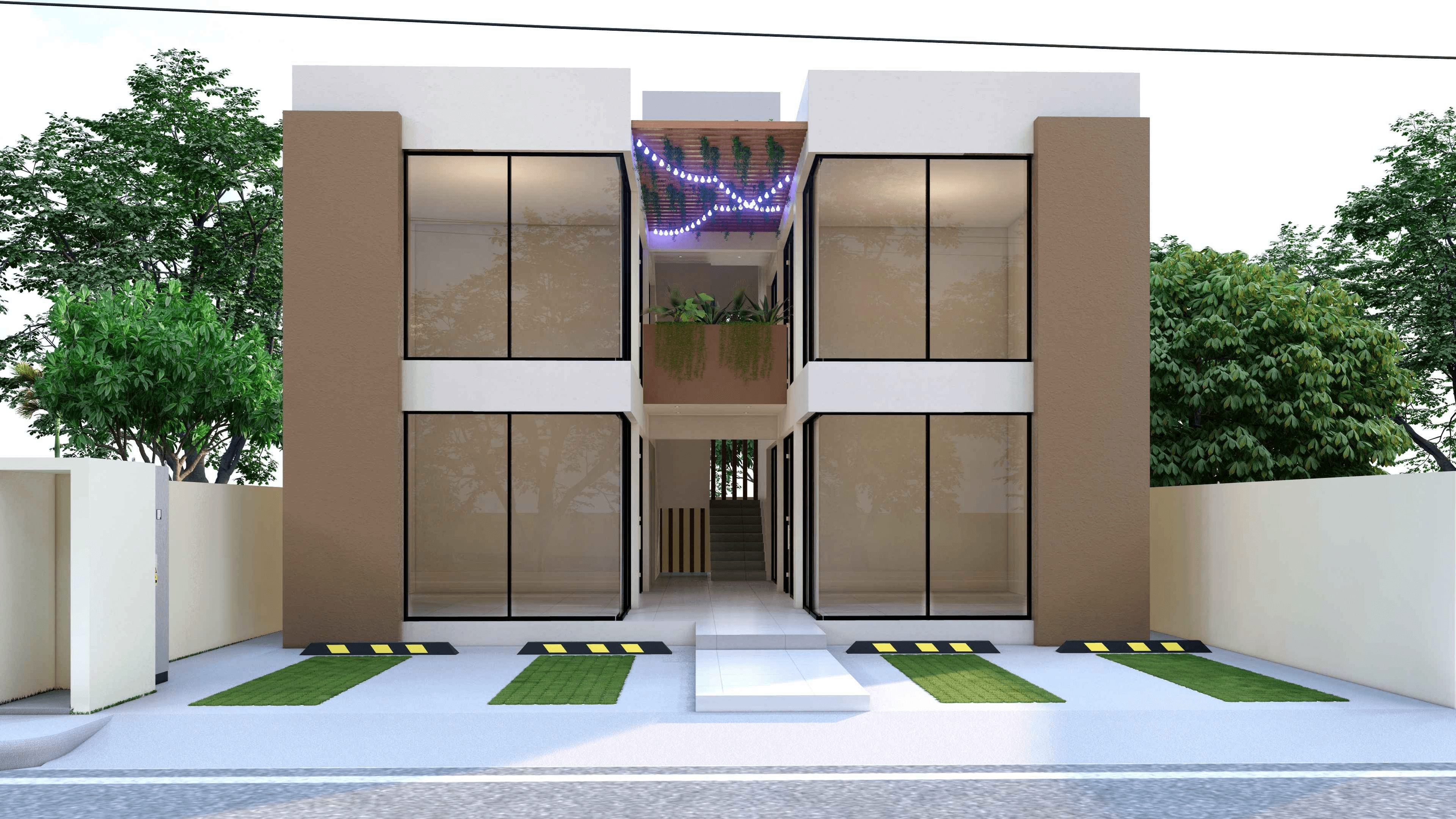 Fachada Exterior Frontal